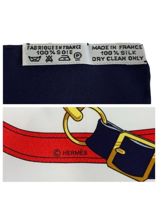 Hermes Eperon Dor Golden Spurs Carre 90 Multicolor Silk Scarf - Picture 3 of 6